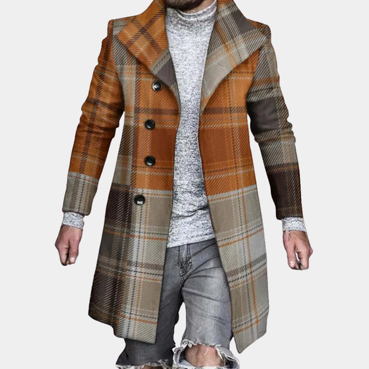 Stylish mid-length jacket for the modern man