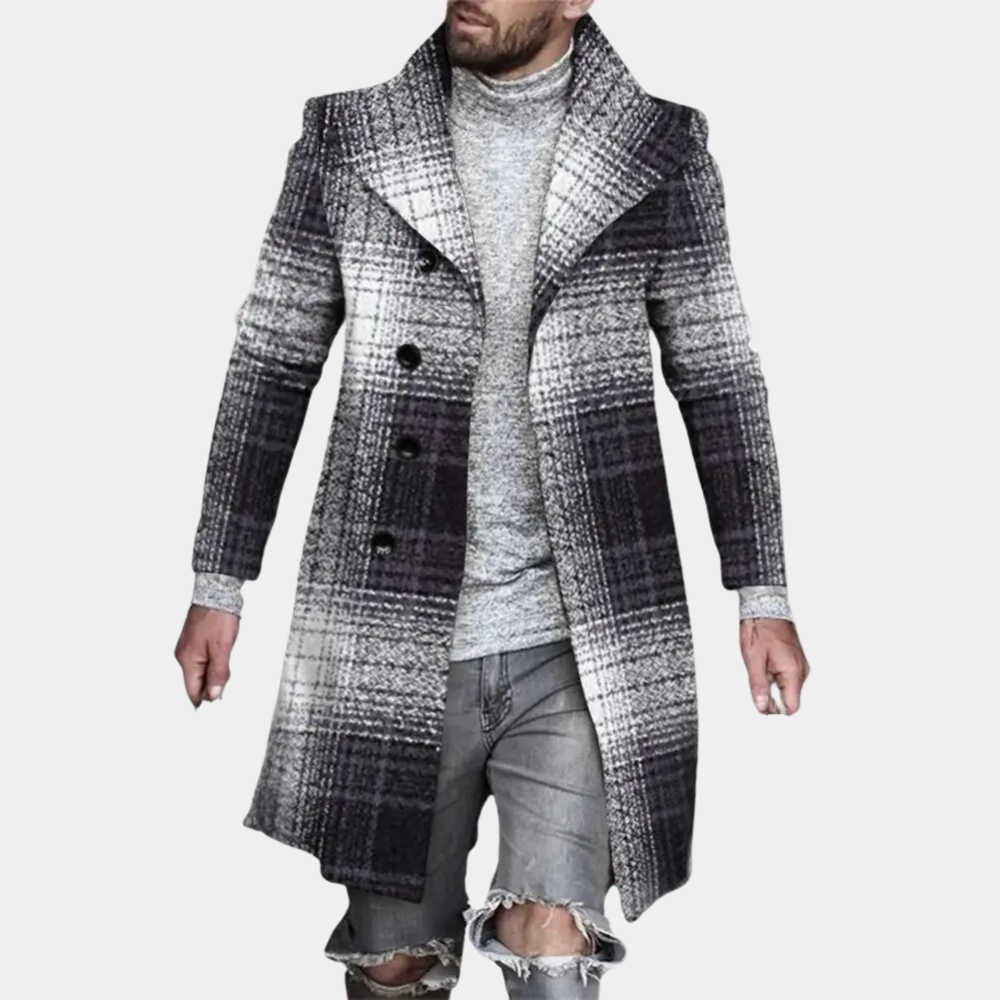 Stylish mid-length jacket for the modern man