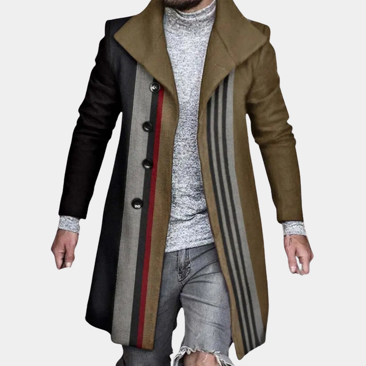 Stylish mid-length jacket for the modern man