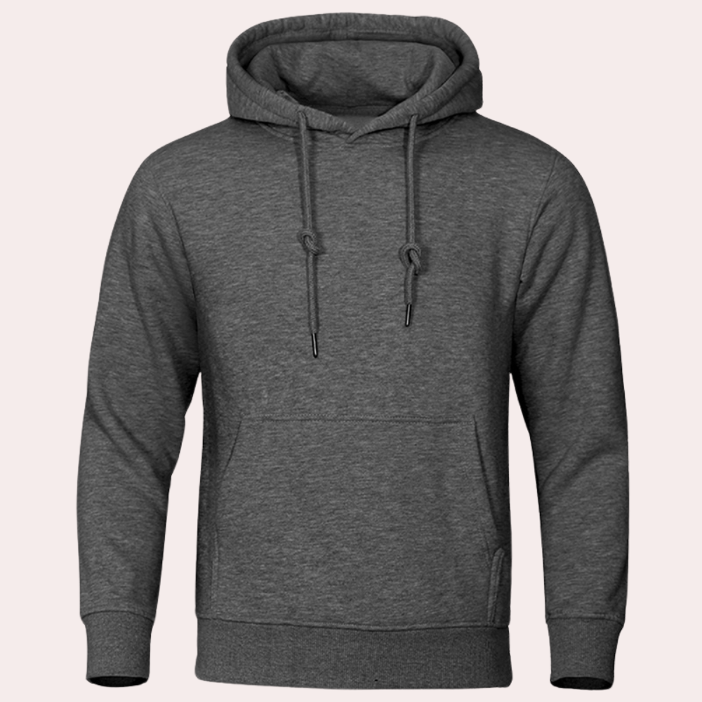 Elegant and comfortable men's sweatshirt combining fashionable design with exceptional warmth