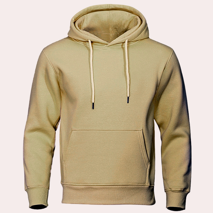 Elegant and comfortable men's sweatshirt combining fashionable design with exceptional warmth