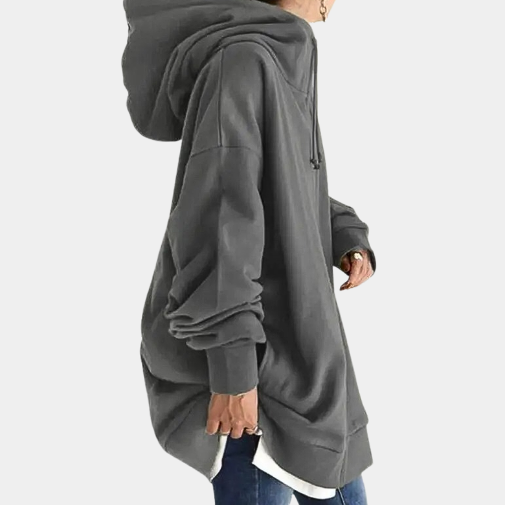 Elegant women's zip-up hoodie - perfect for any occasion!