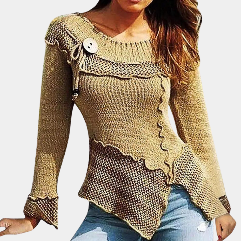 Elegant women's knitted jumper to enhance your style