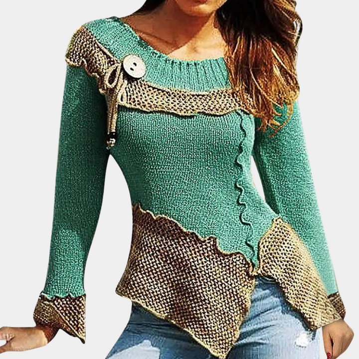 Elegant women's knitted jumper to enhance your style