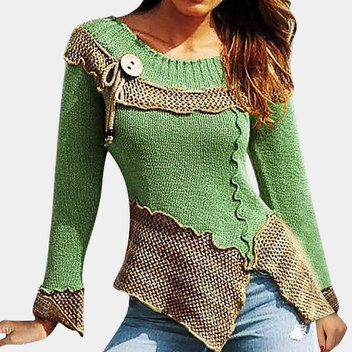 Elegant women's knitted jumper to enhance your style