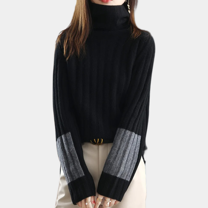 Elegant women's turtleneck, soft and comfortable, for the perfect feel