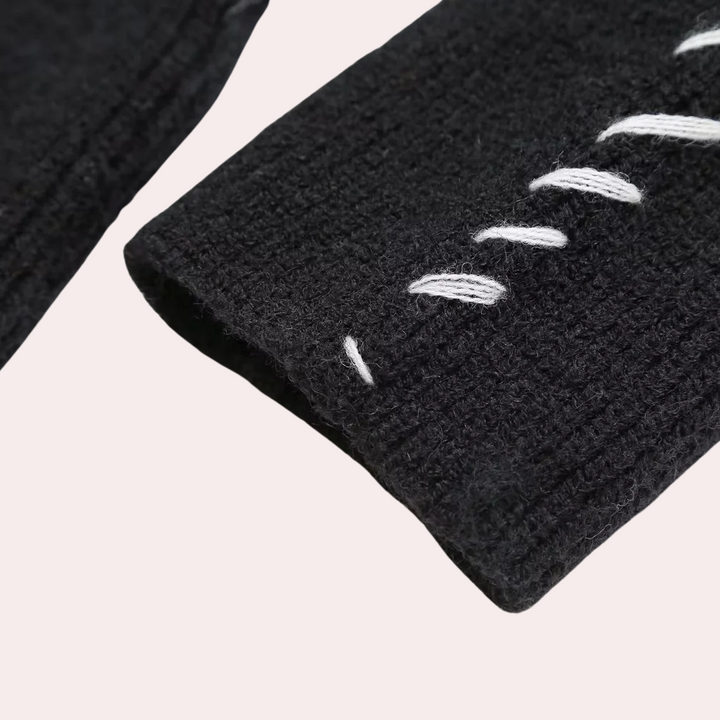 Elegant and stylish women's knitted jumper - Amaia