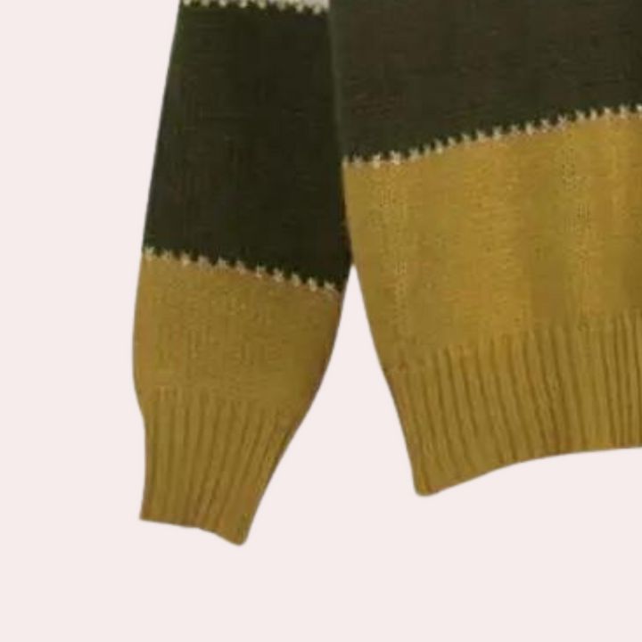 Stylish striped jumper for women - Claire