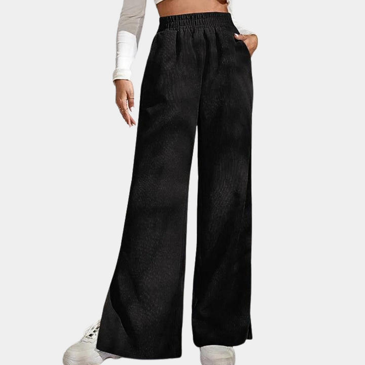 Daria - Elegant and comfortable corduroy trousers for women