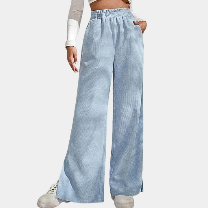 Daria - Elegant and comfortable corduroy trousers for women