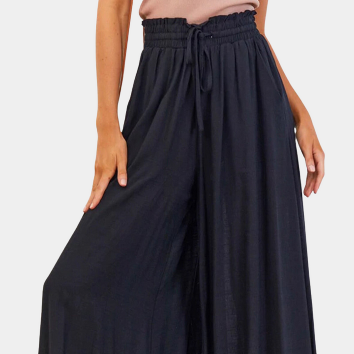 Ursula - Stylish wide-leg trousers for women that emphasise a fashionable cut