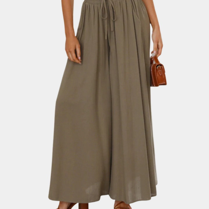 Ursula - Stylish wide-leg trousers for women that emphasise a fashionable cut