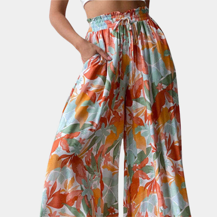 Ursula - Stylish wide-leg trousers for women that emphasise a fashionable cut