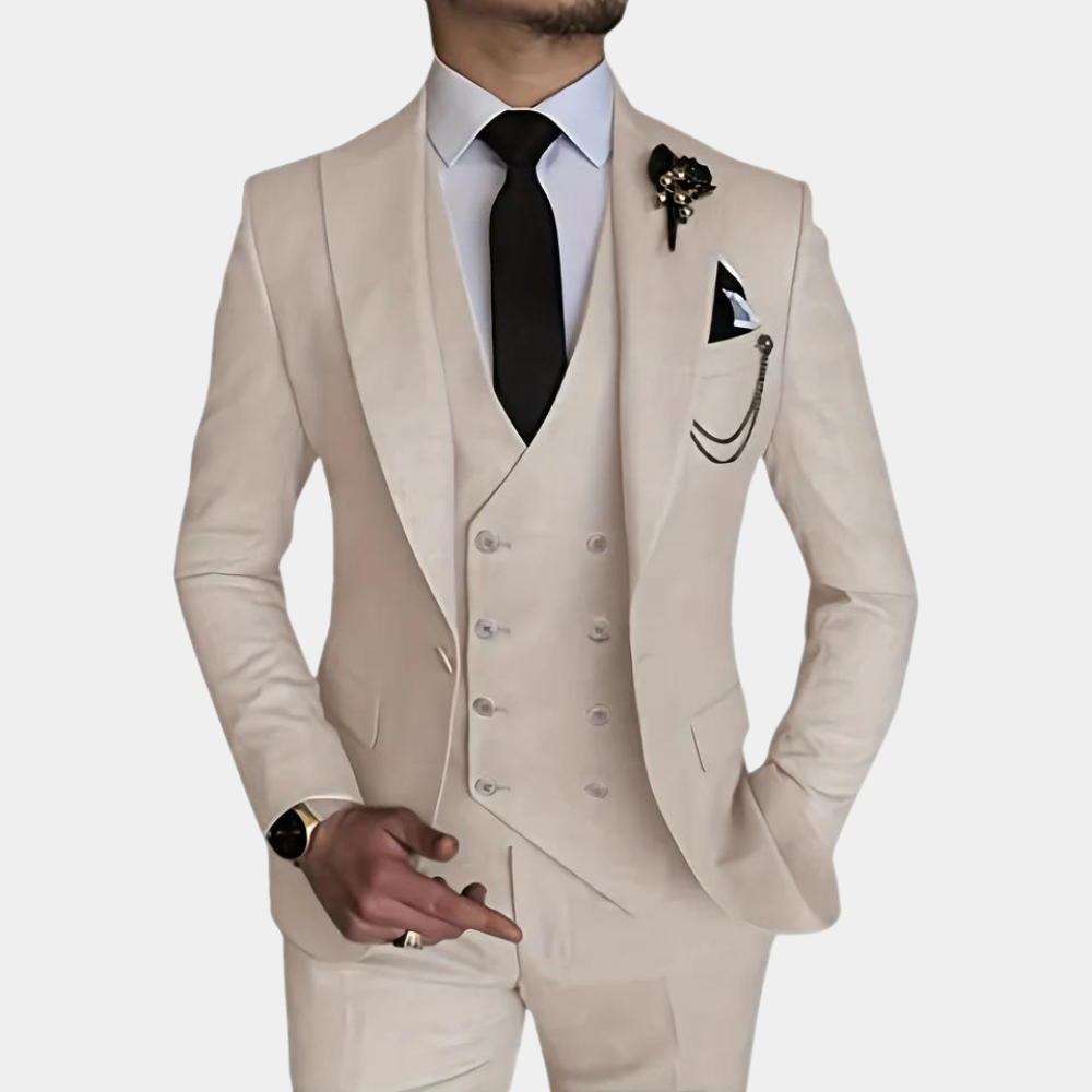 Adron - Elegant men's 3-piece suit