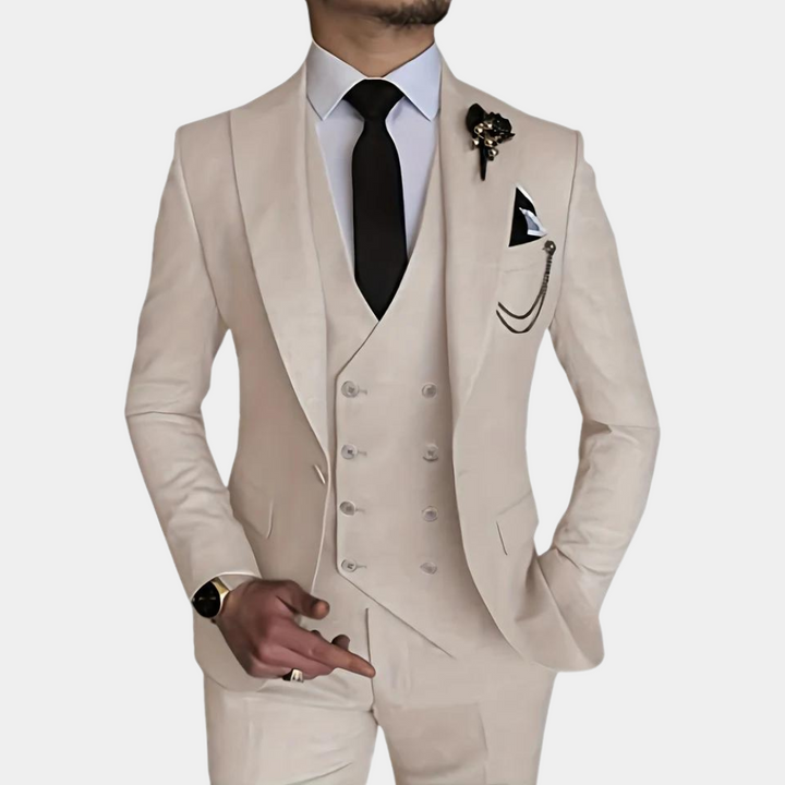 Adron - Elegant men's 3-piece suit