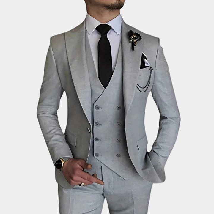 Adron - Elegant men's 3-piece suit
