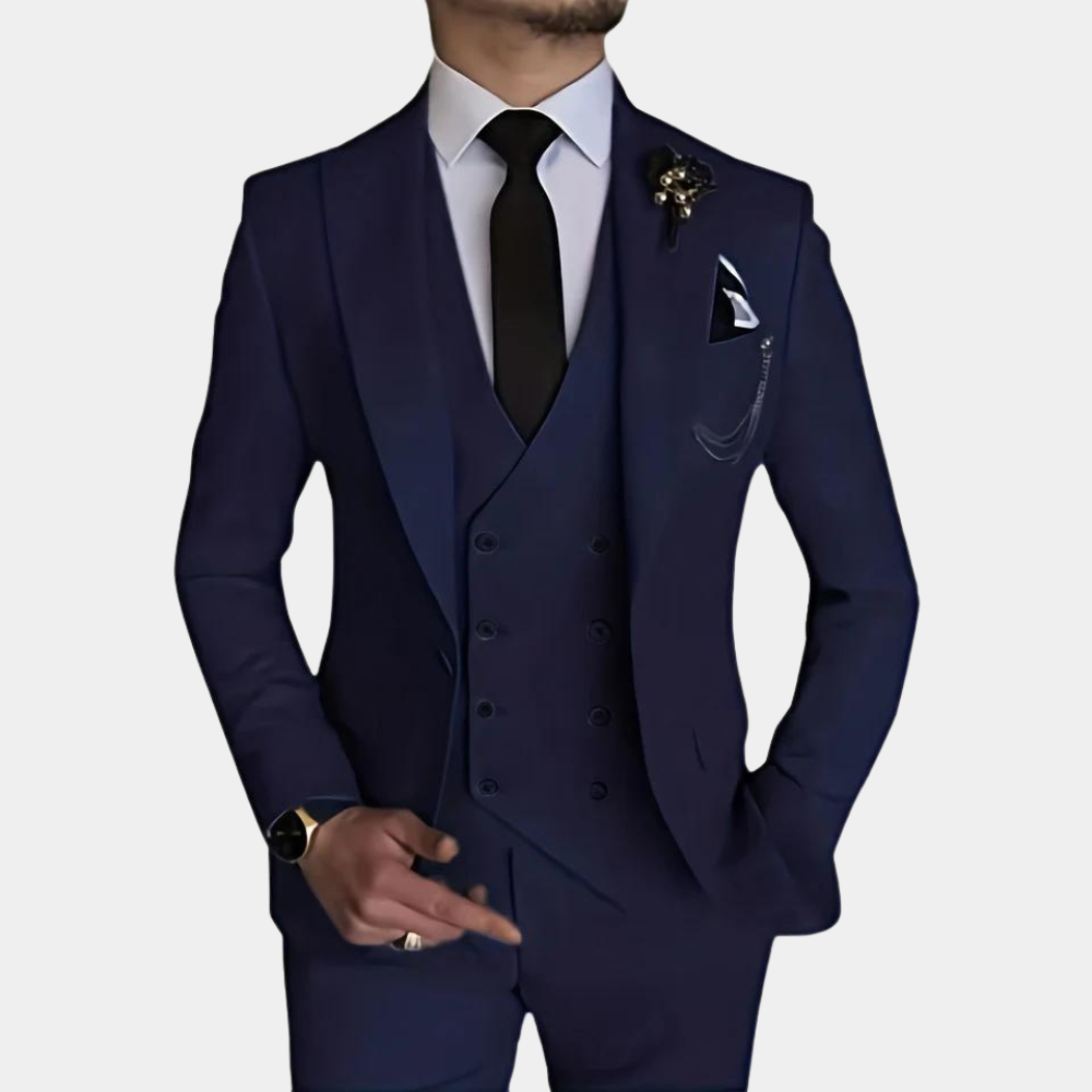 Adron - Elegant men's 3-piece suit