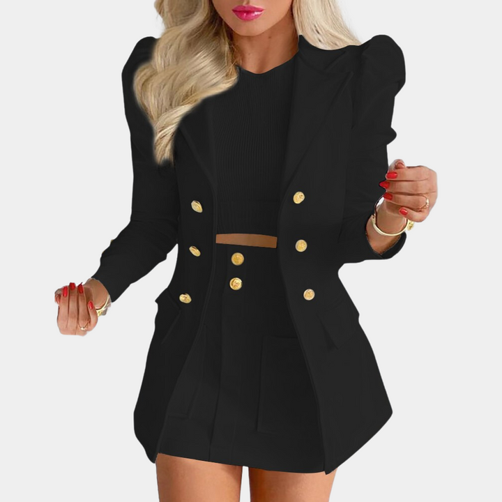 Lucy set in two parts: elegance and style for modern women