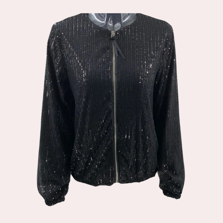 Stylish women's sequin jacket - for a dazzling look!