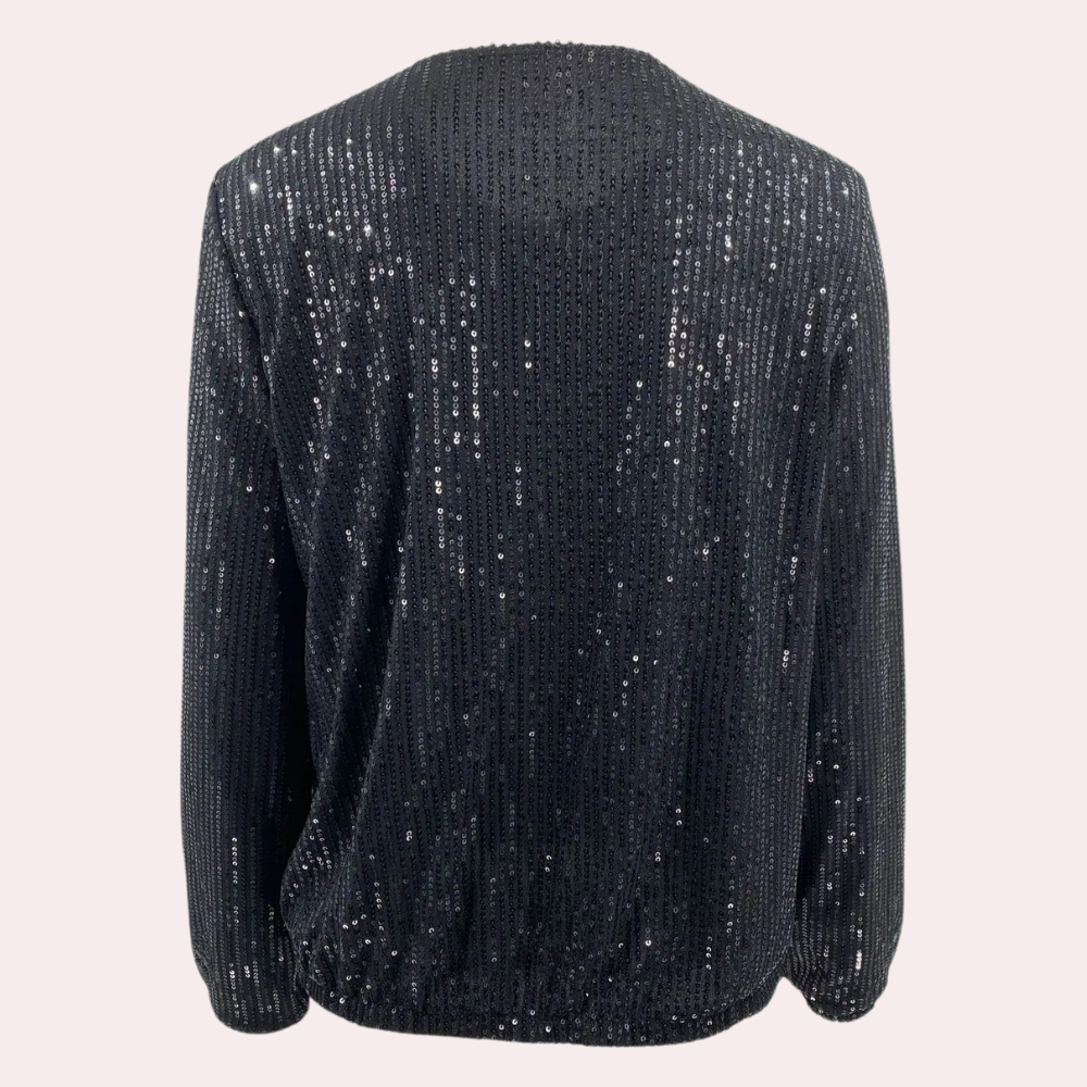Stylish women's sequin jacket - for a dazzling look!