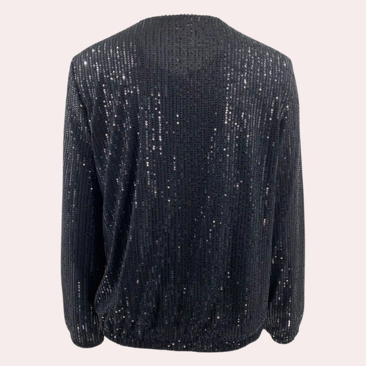 Stylish women's sequin jacket - for a dazzling look!