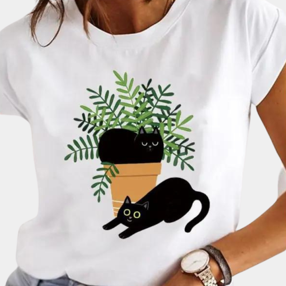 Stylish and elegant summer T-shirt for women