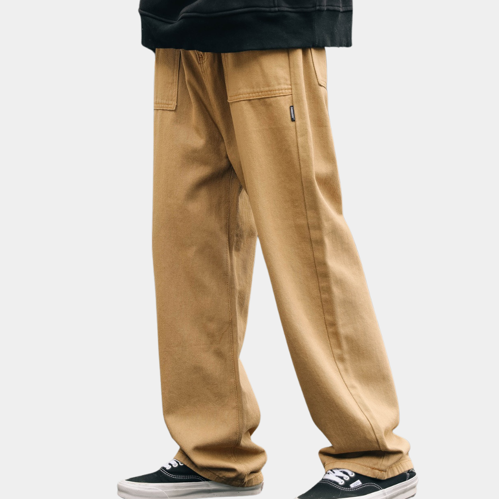 Stylish baggy jeans with an ultra-comfortable fit for men