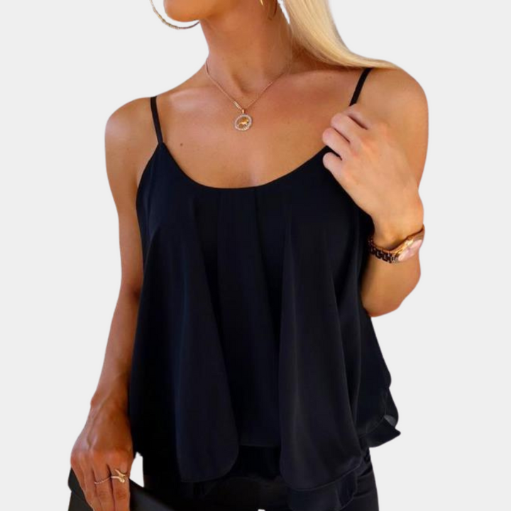 Stylish damask sleeveless - the perfect choice for the elegant woman