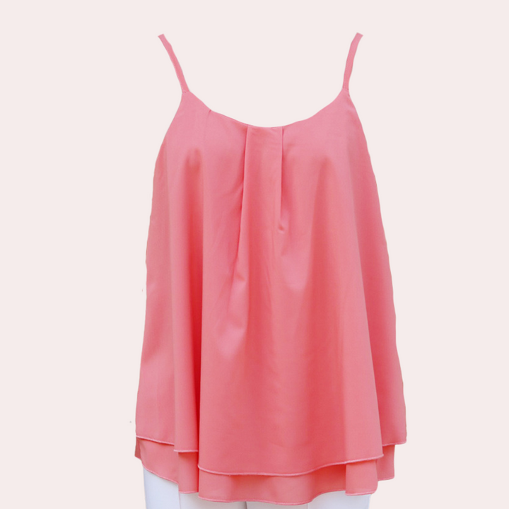 Stylish damask sleeveless - the perfect choice for the elegant woman
