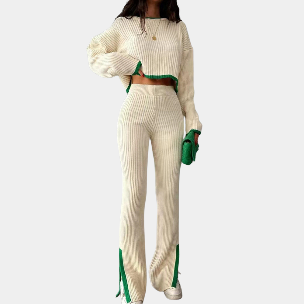 Elegant two-piece knitted set for women - a combination of style and maximum comfort!