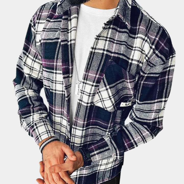 A stylish and comfortable men's shirt that will perfectly accentuate a casual look