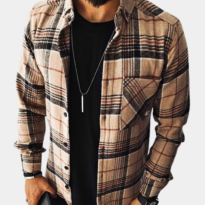 A stylish and comfortable men's shirt that will perfectly accentuate a casual look