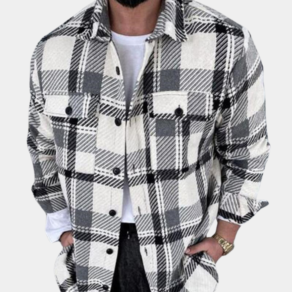 A stylish and comfortable men's shirt that will perfectly accentuate a casual look