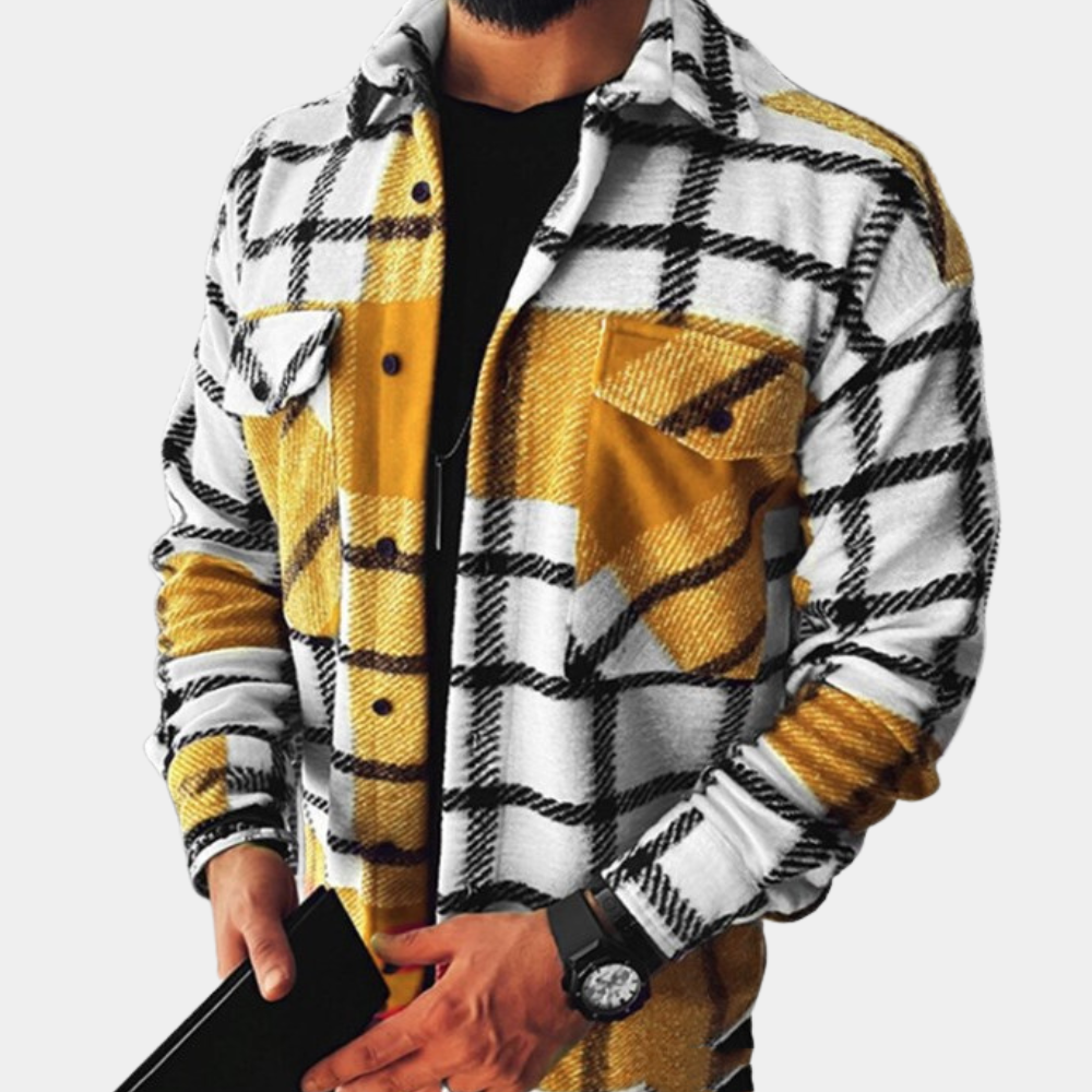 A stylish and comfortable men's shirt that will perfectly accentuate a casual look