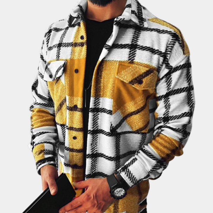 A stylish and comfortable men's shirt that will perfectly accentuate a casual look