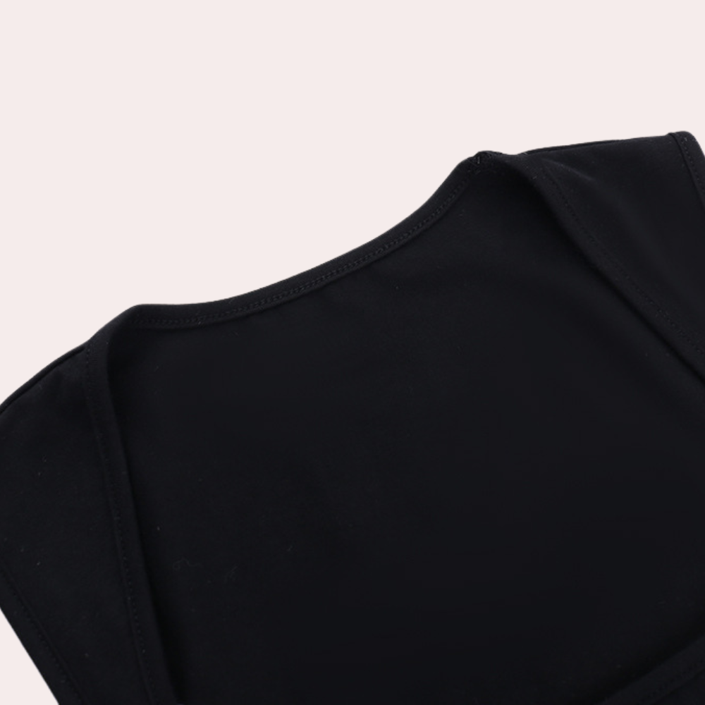 Stylish women's blouse with elegant ribbon pattern