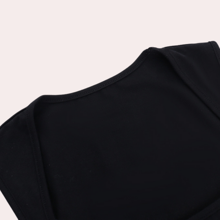 Stylish women's blouse with elegant ribbon pattern