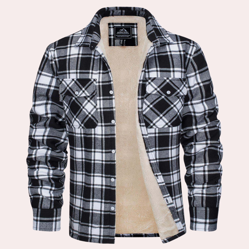 Elegant men's checked jacket, perfect for any occasion