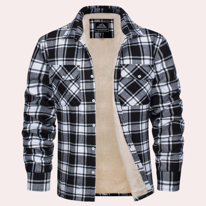 Elegant men's checked jacket, perfect for any occasion