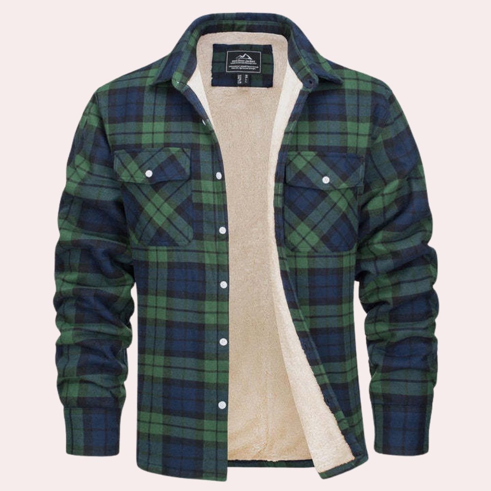 Elegant men's checked jacket, perfect for any occasion