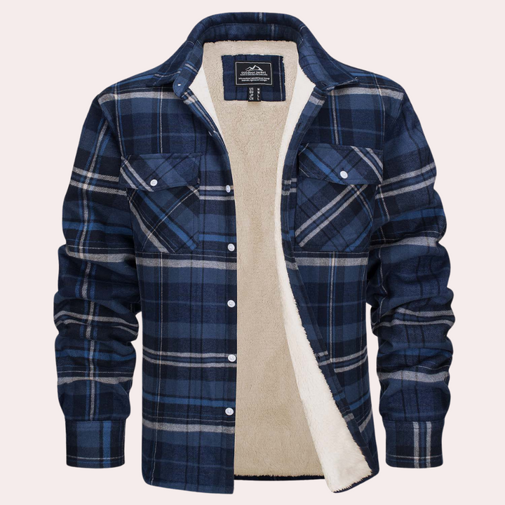 Elegant men's checked jacket, perfect for any occasion