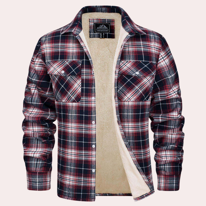 Elegant men's checked jacket, perfect for any occasion