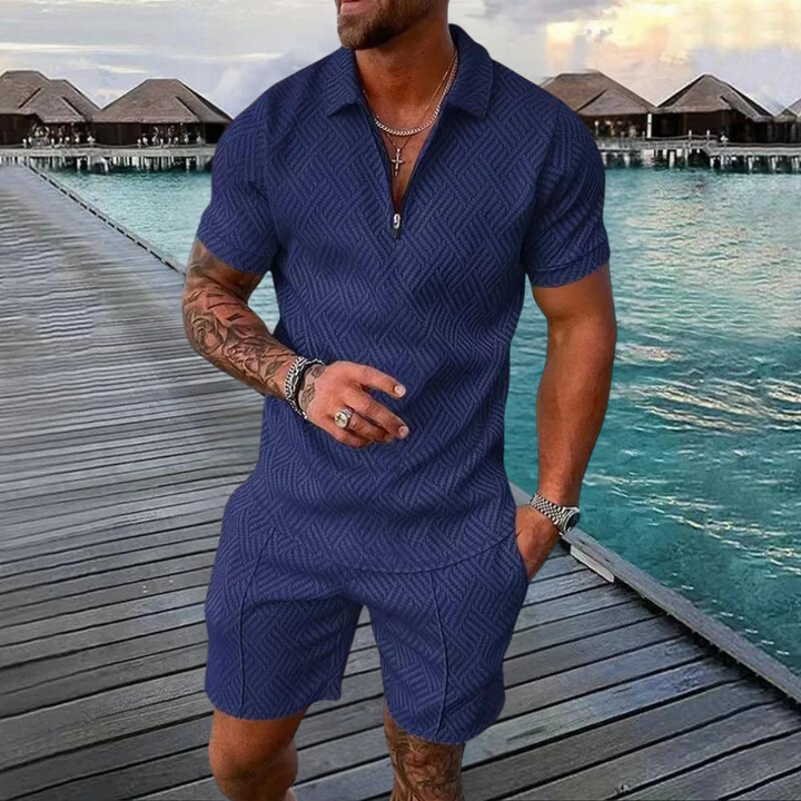 Chic, dynamic menswear for a shiny, fashionable look