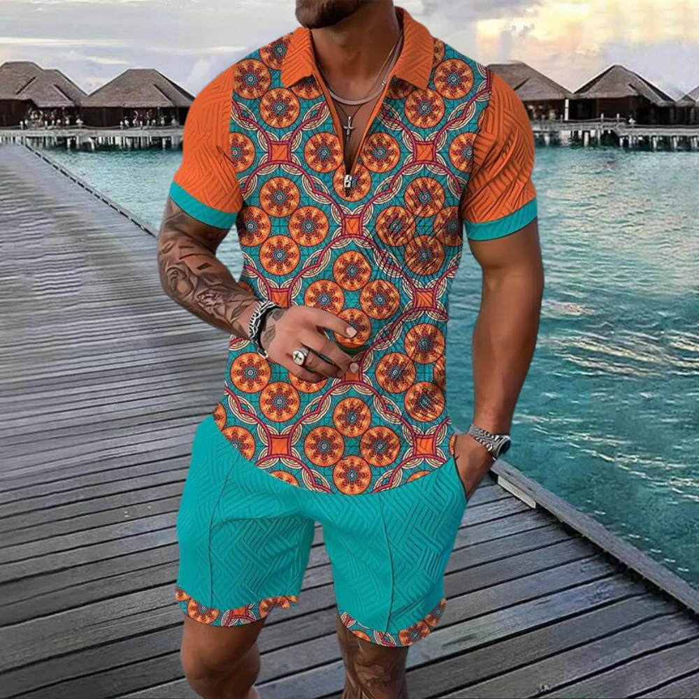 Chic, dynamic menswear for a shiny, fashionable look