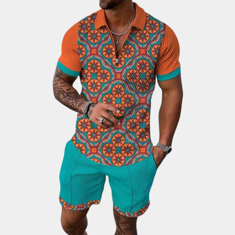 Chic, dynamic menswear for a shiny, fashionable look