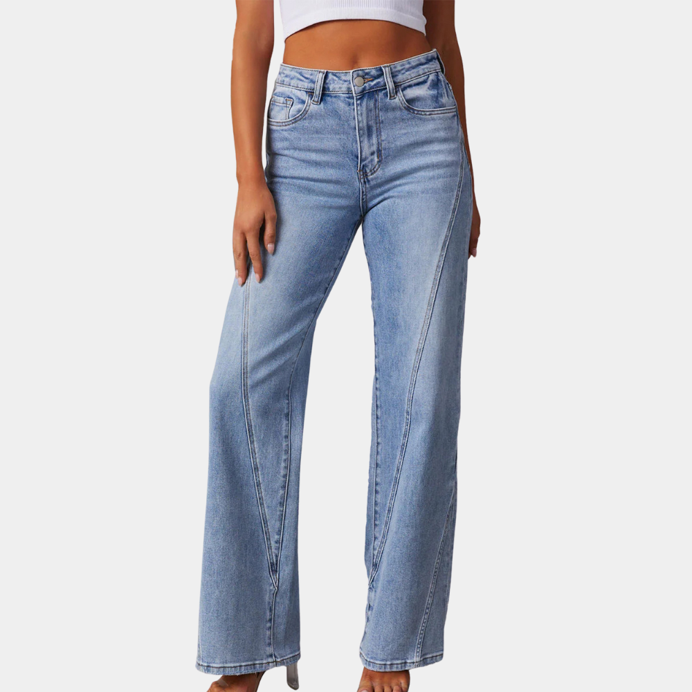 Stylish flared jeans for modern women