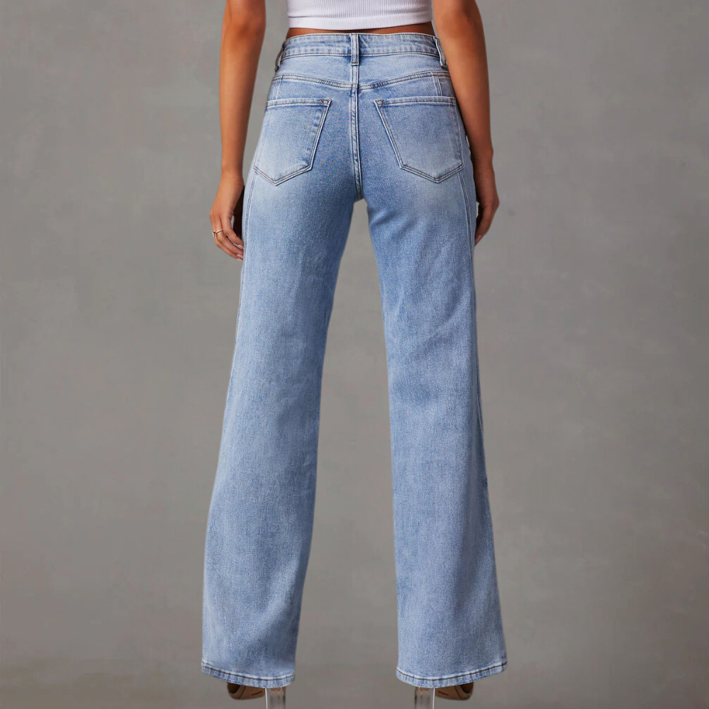 Stylish flared jeans for modern women