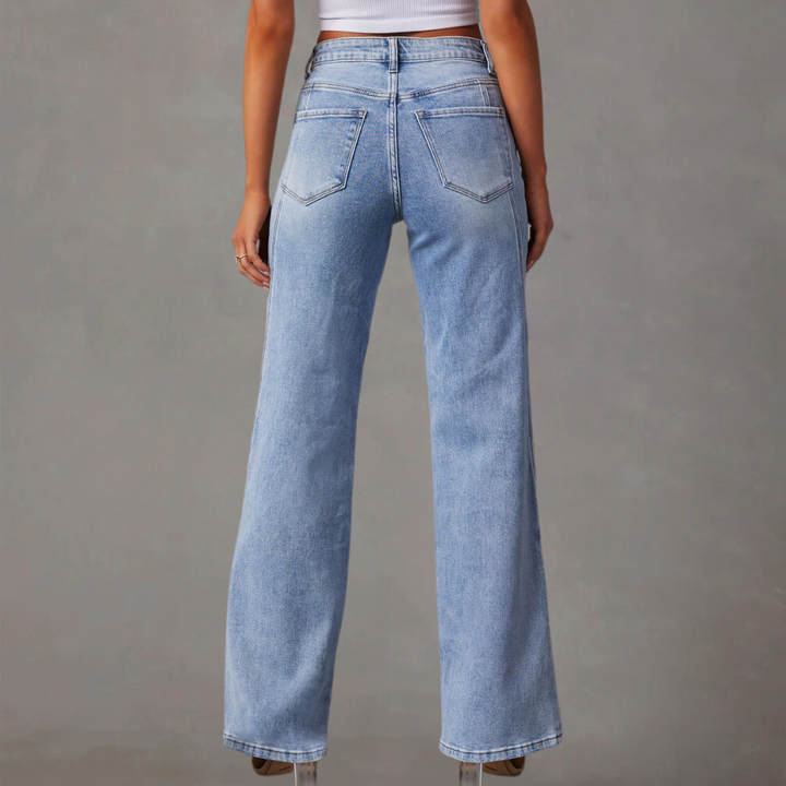 Stylish flared jeans for modern women