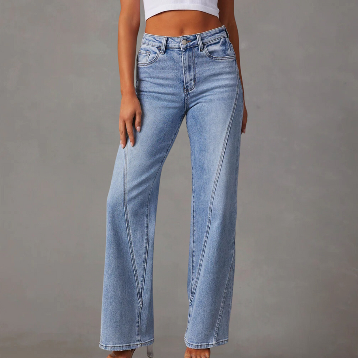 Stylish flared jeans for modern women
