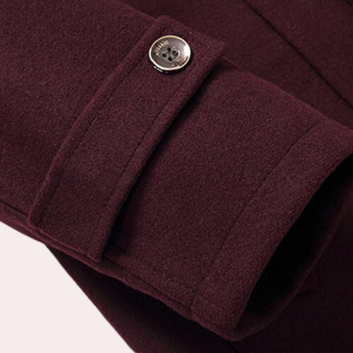 An elegant men's coat that will enhance your style and provide a sophisticated look